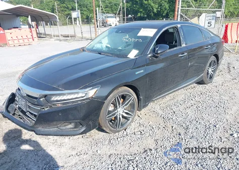 2022 Honda Accord Hybrid Touring from USA, damaged, VIN 1HGCV3F93NA006822